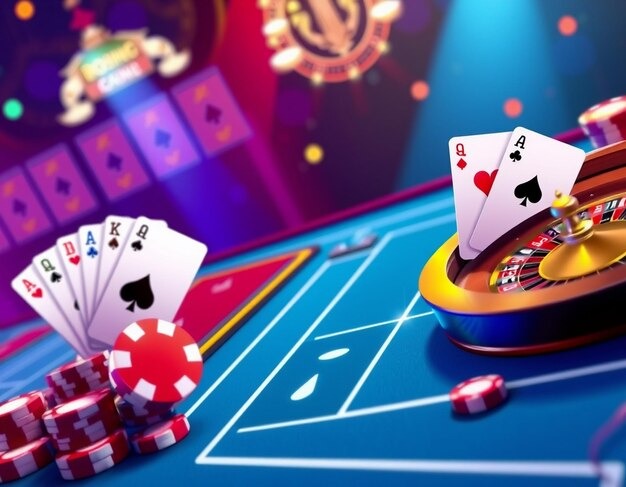 Roulette chip placement and spin result confirmation screen